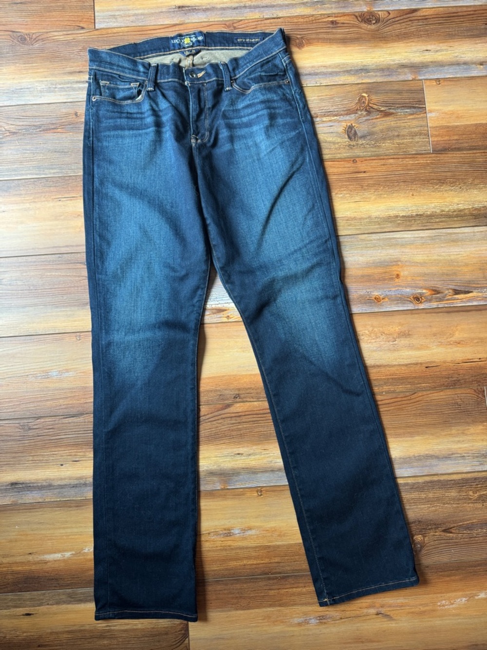 Lucky Brand Women’s Straight Leg Jeans in Indigo - Picture 4 of 7